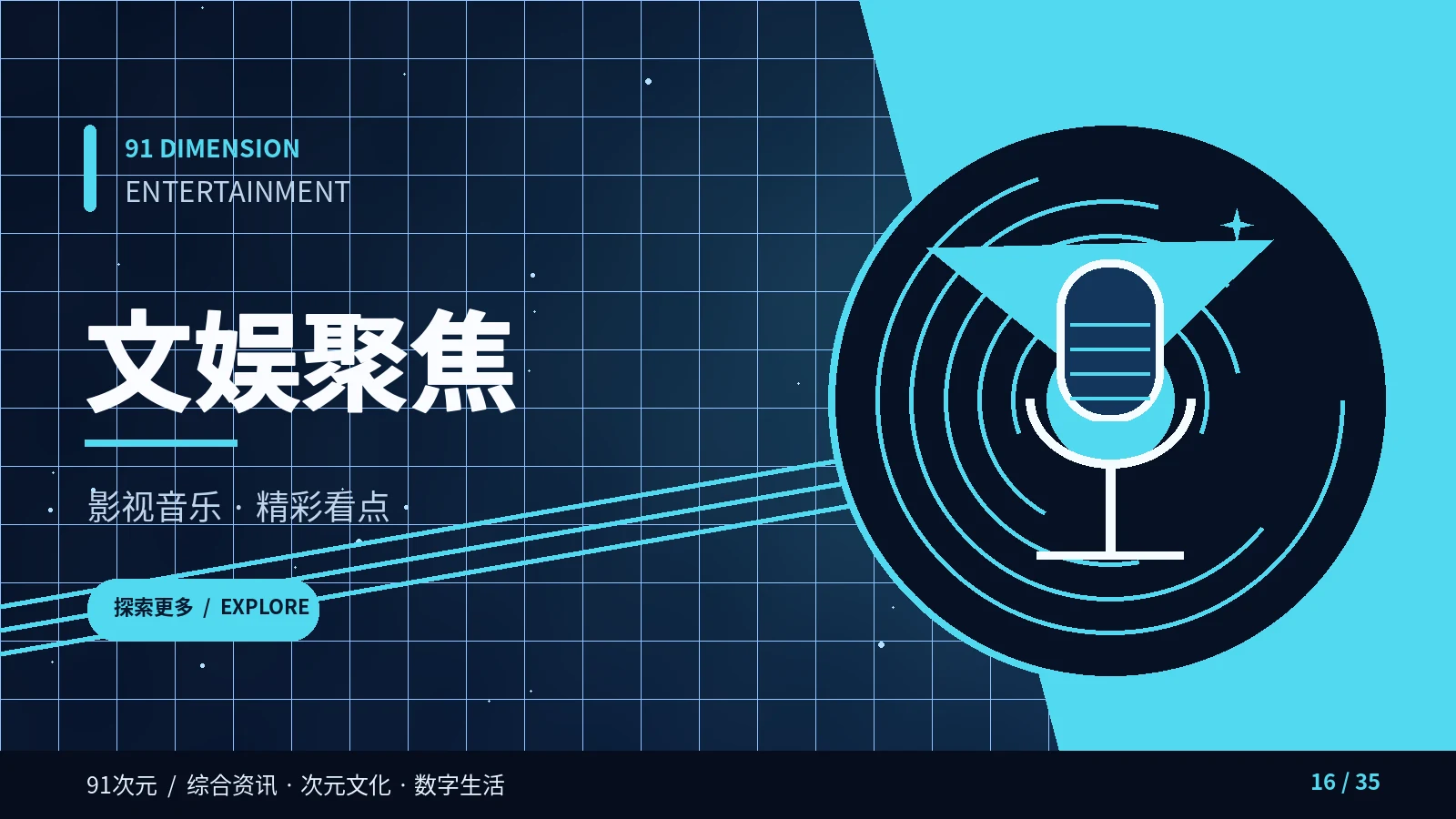 文娱聚焦栏目视觉